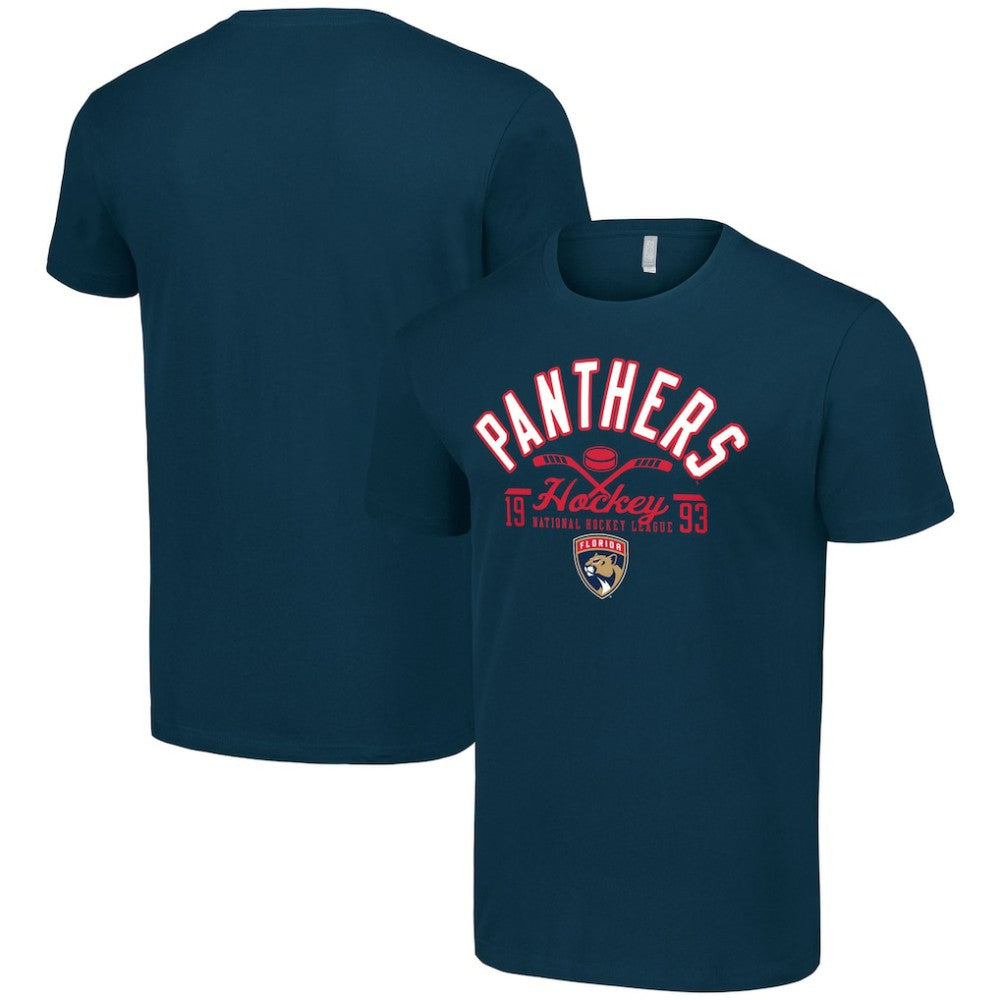 Florida Panthers Starter Half Puck T-Shirt - Navy | NHL on sale