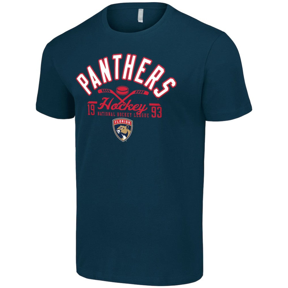 Florida Panthers Starter Half Puck T-Shirt - Navy | NHL on sale