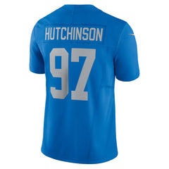 Aidan Hutchinson Detroit Lions Vapor F.U.S.E. Alternate Limited Jersey - Blue - Nike