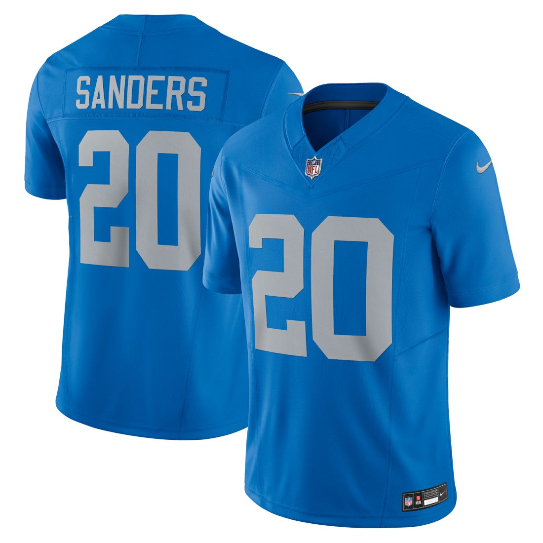 Barry Sanders Detroit Lions Vapor F.U.S.E. Alternate Limited Jersey - Blue - Nike