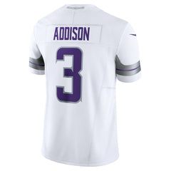 Jordan Addison Minnesota Vikings Alternate Vapor F.U.S.E. Limited Jersey - White - Nike