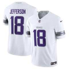 Justin Jefferson Minnesota Vikings Alternate Vapor F.U.S.E. Limited Jersey - White - Nike