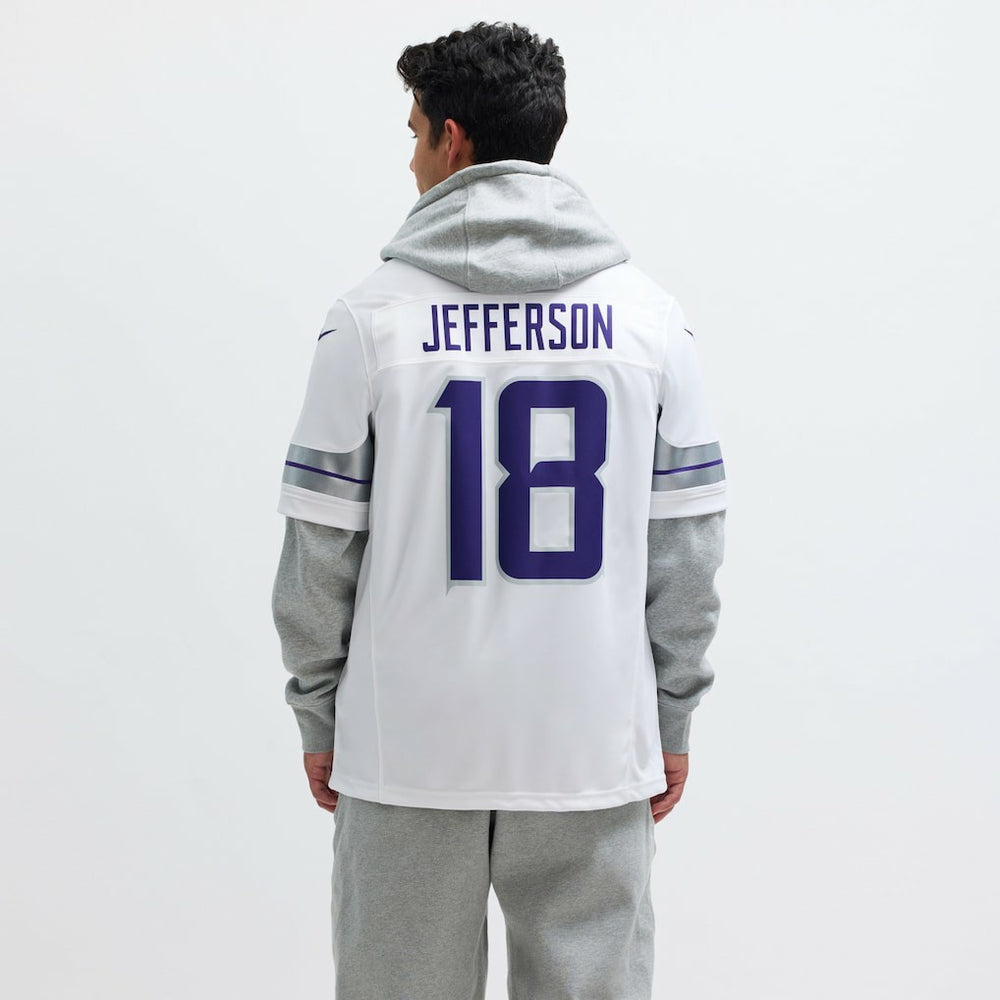 Justin Jefferson Minnesota Vikings Alternate Vapor F.U.S.E. Limited Jersey - White - Nike