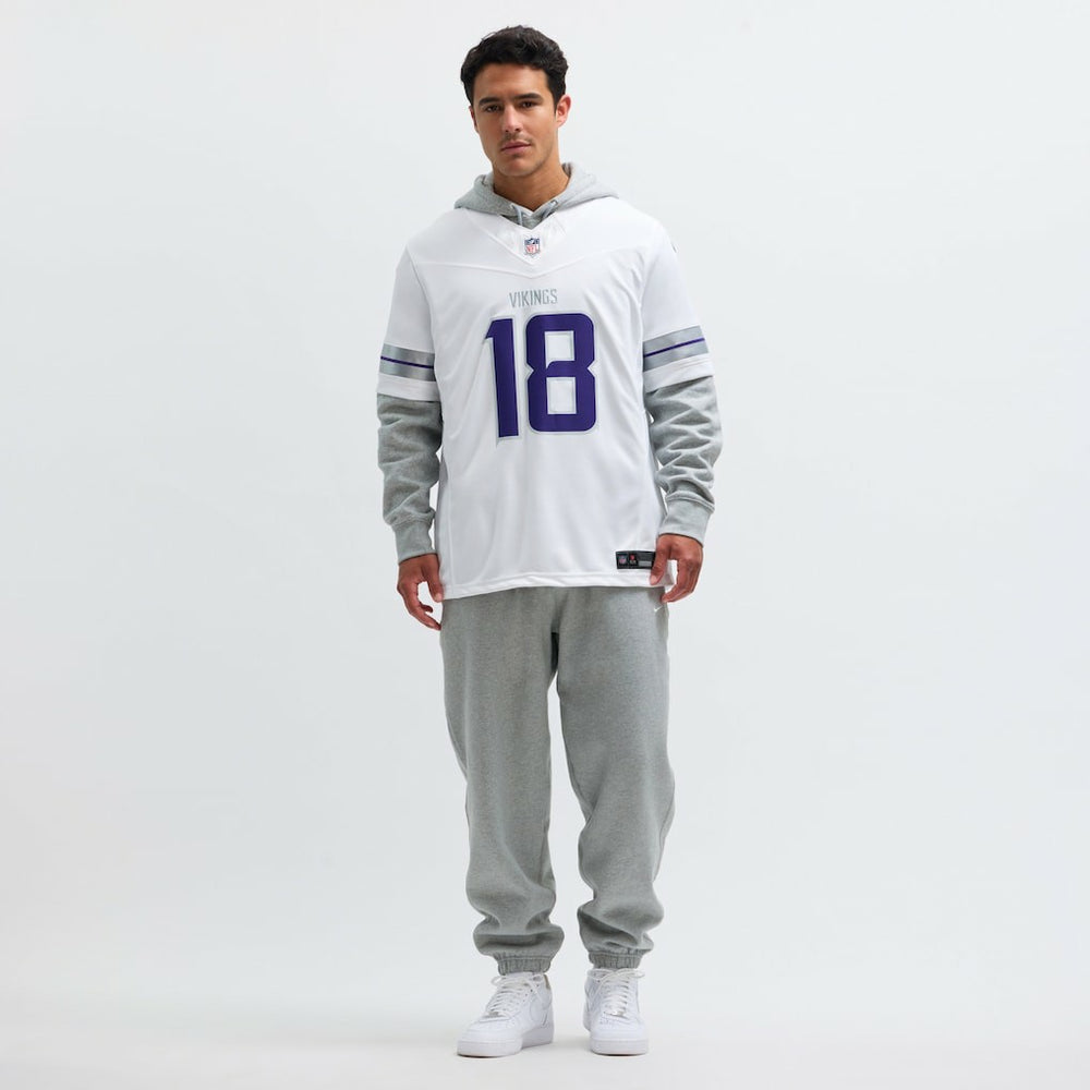 Justin Jefferson Minnesota Vikings Alternate Vapor F.U.S.E. Limited Jersey - White - Nike