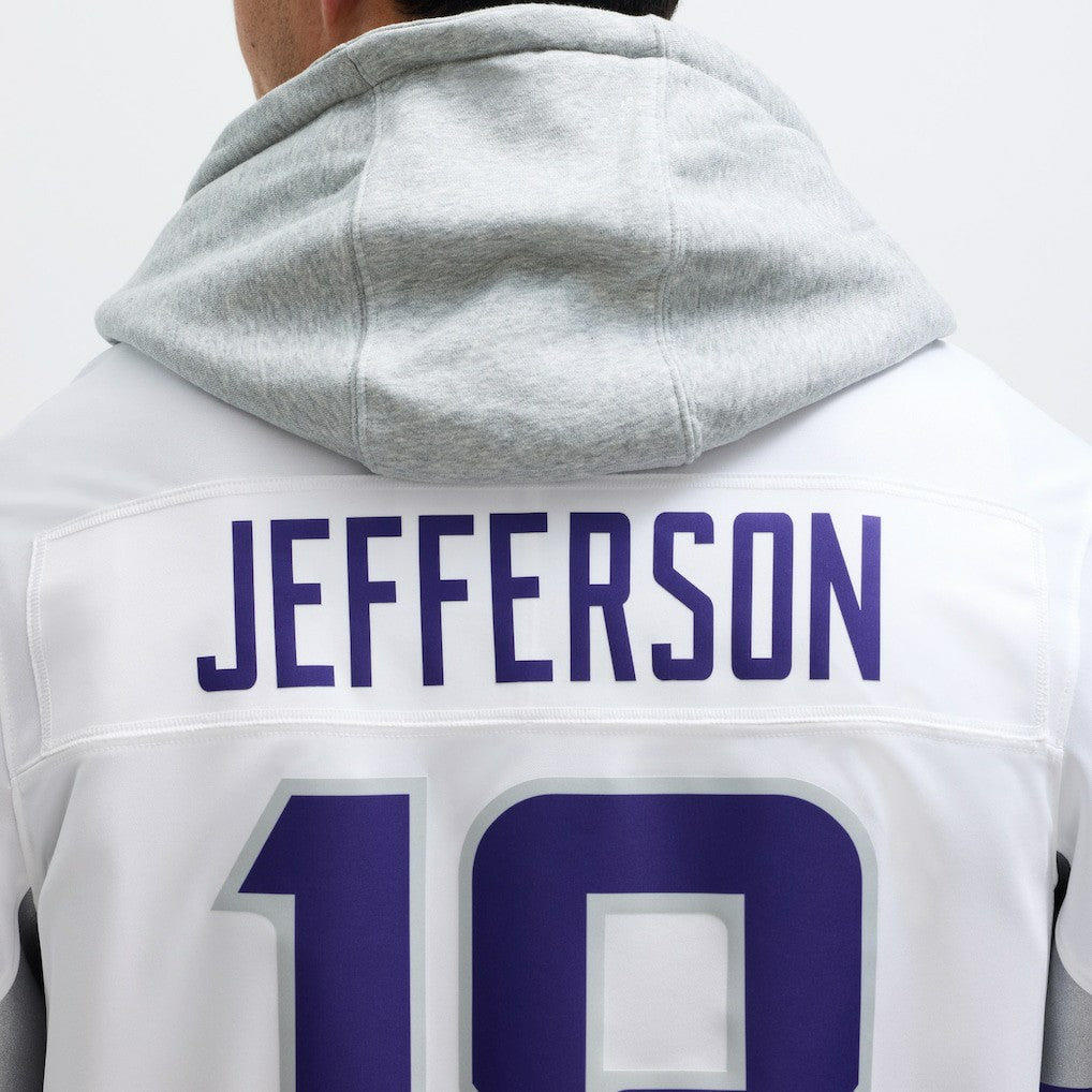 Justin Jefferson Minnesota Vikings Alternate Vapor F.U.S.E. Limited Jersey - White - Nike
