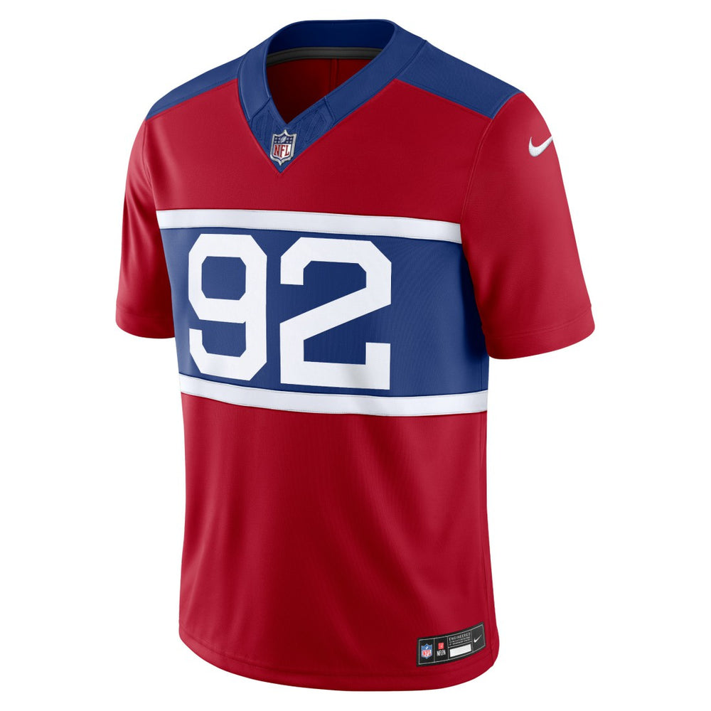 Michael Strahan New York Giants Alternate Vapor F.U.S.E. Retired Player Limited Jersey - Century Red - Nike