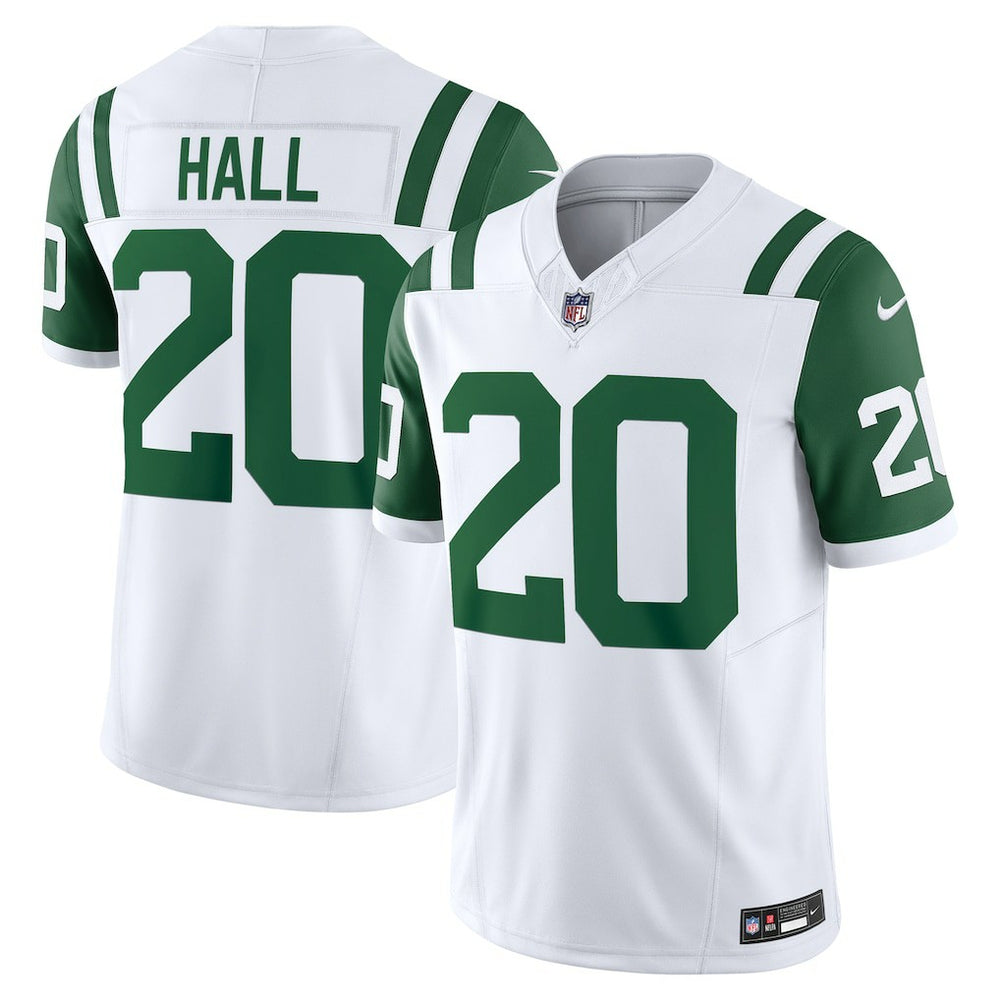 Breece Hall New York Jets Classic Alternate Vapor F.U.S.E. Limited Jersey - White - Nike