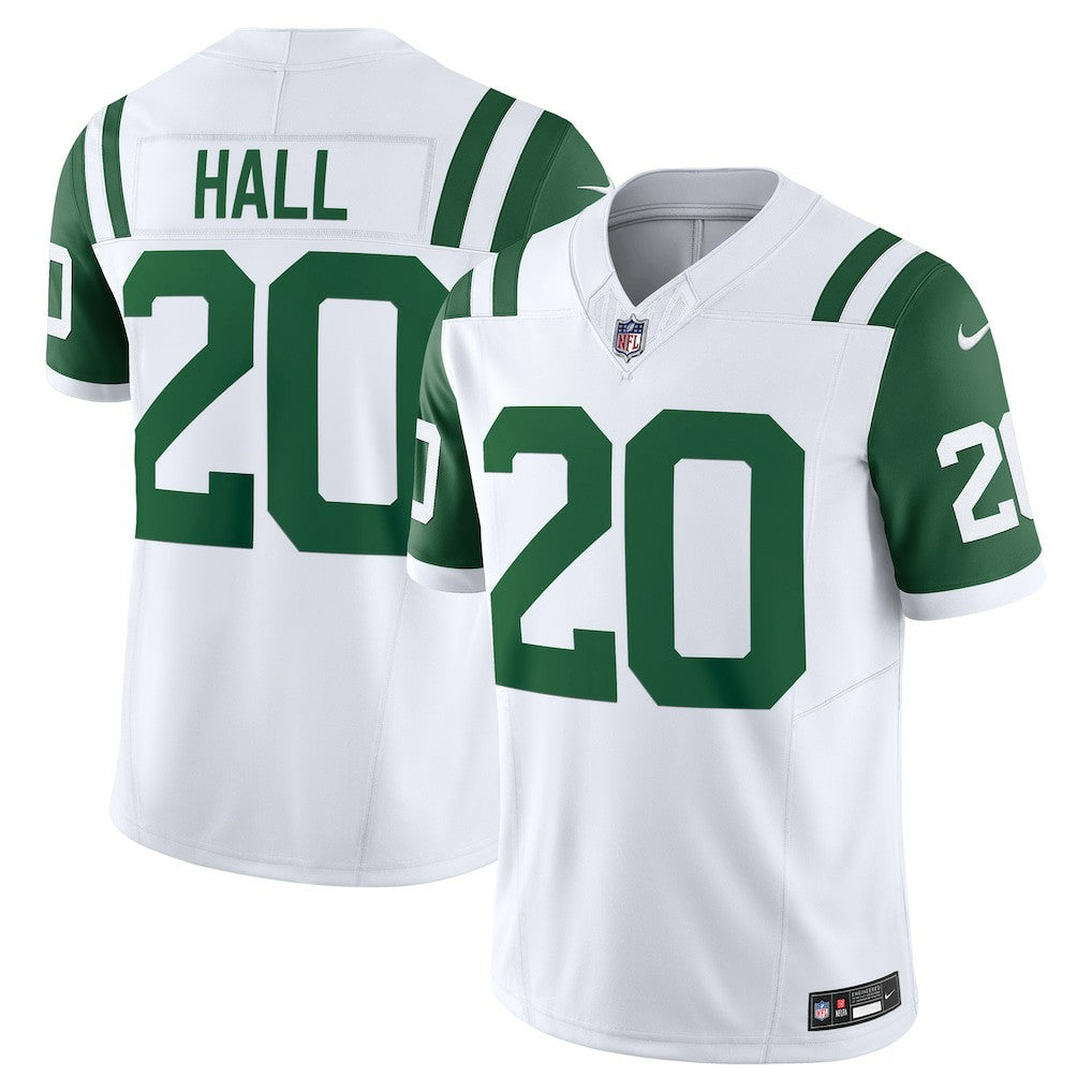 Breece Hall New York Jets Classic Alternate Vapor F.U.S.E. Limited Jersey - White - Nike