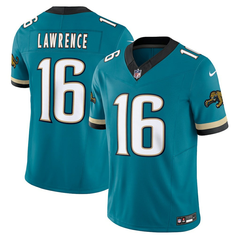 Trevor Lawrence Jacksonville Jaguars Prowler Throwback Vapor F.U.S.E. Limited Jersey - Teal - Nike