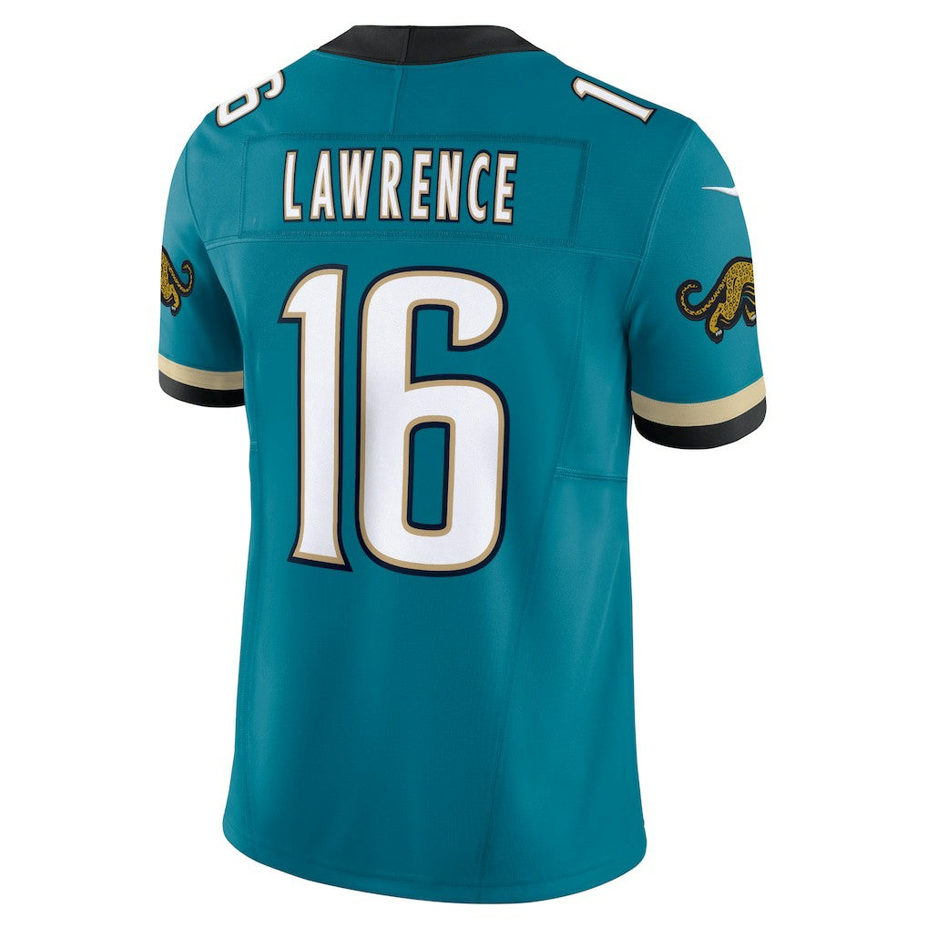 Trevor Lawrence Jacksonville Jaguars Prowler Throwback Vapor F.U.S.E. Limited Jersey - Teal - Nike