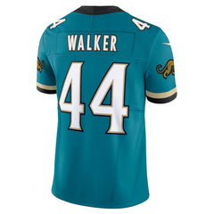 Travon Walker Jacksonville Jaguars Prowler Throwback Vapor F.U.S.E. Limited Jersey - Teal - Nike