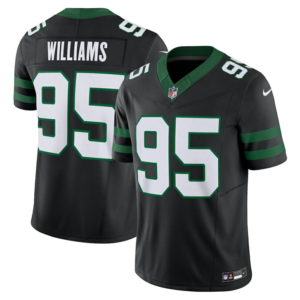 Quinnen Williams New York Jets Alternate Vapor F.U.S.E. Limited Jersey - Legacy Black - Nike