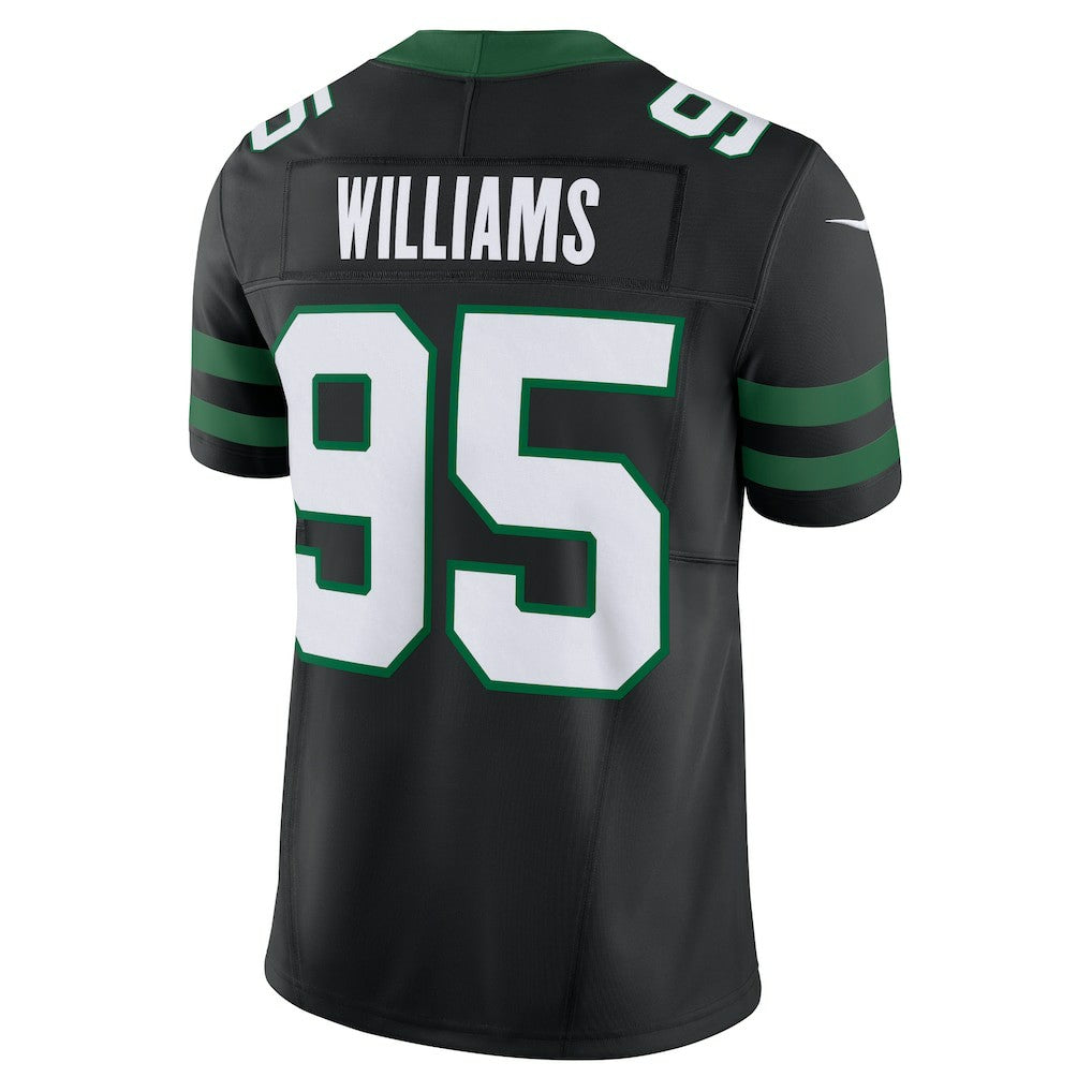 Quinnen Williams New York Jets Alternate Vapor F.U.S.E. Limited Jersey - Legacy Black - Nike
