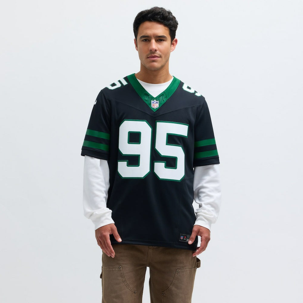 Quinnen Williams New York Jets Alternate Vapor F.U.S.E. Limited Jersey - Legacy Black - Nike