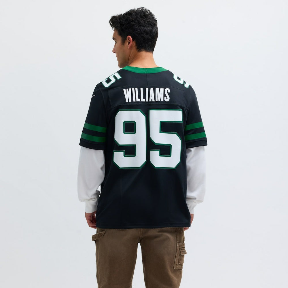Quinnen Williams New York Jets Alternate Vapor F.U.S.E. Limited Jersey - Legacy Black - Nike