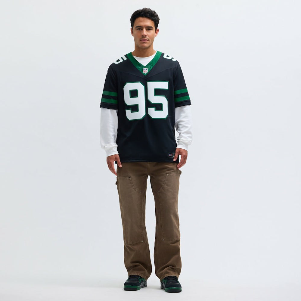 Quinnen Williams New York Jets Alternate Vapor F.U.S.E. Limited Jersey - Legacy Black - Nike
