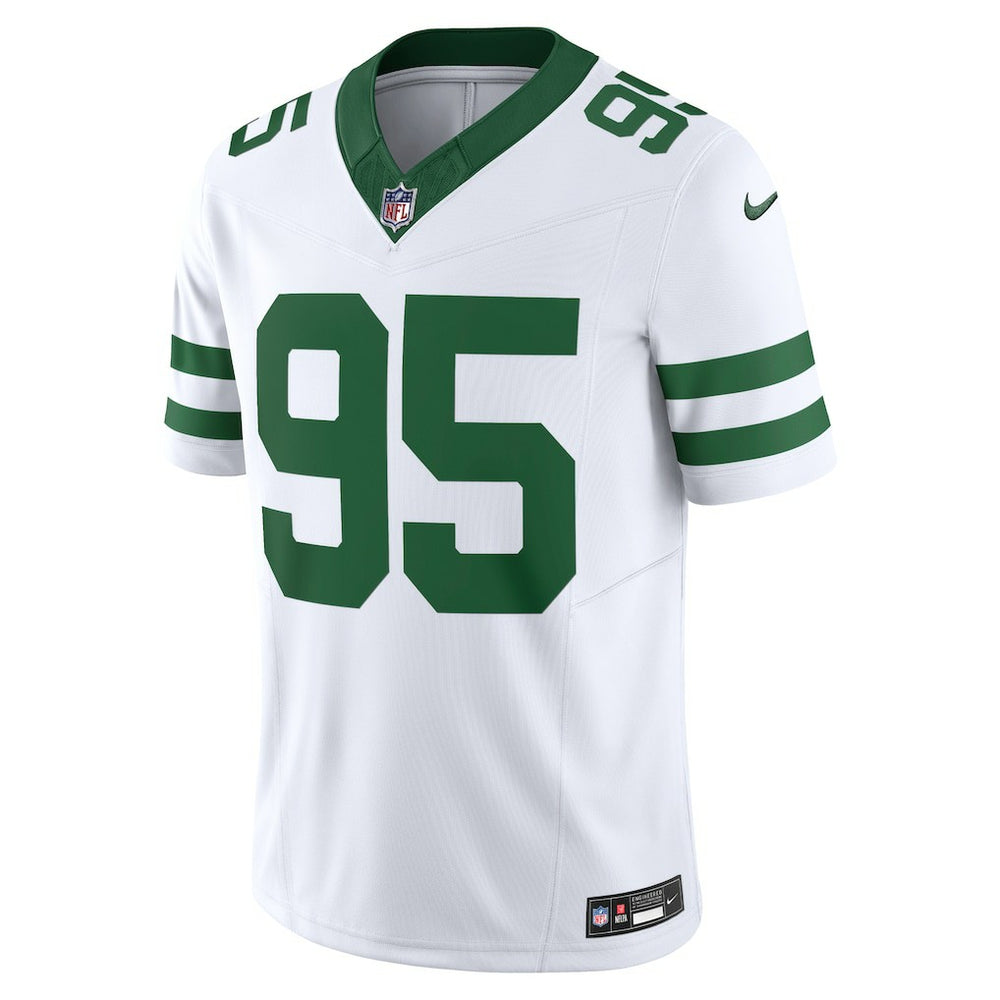 Quinnen Williams New York Jets Vapor F.U.S.E. Limited Jersey - Legacy White - Nike