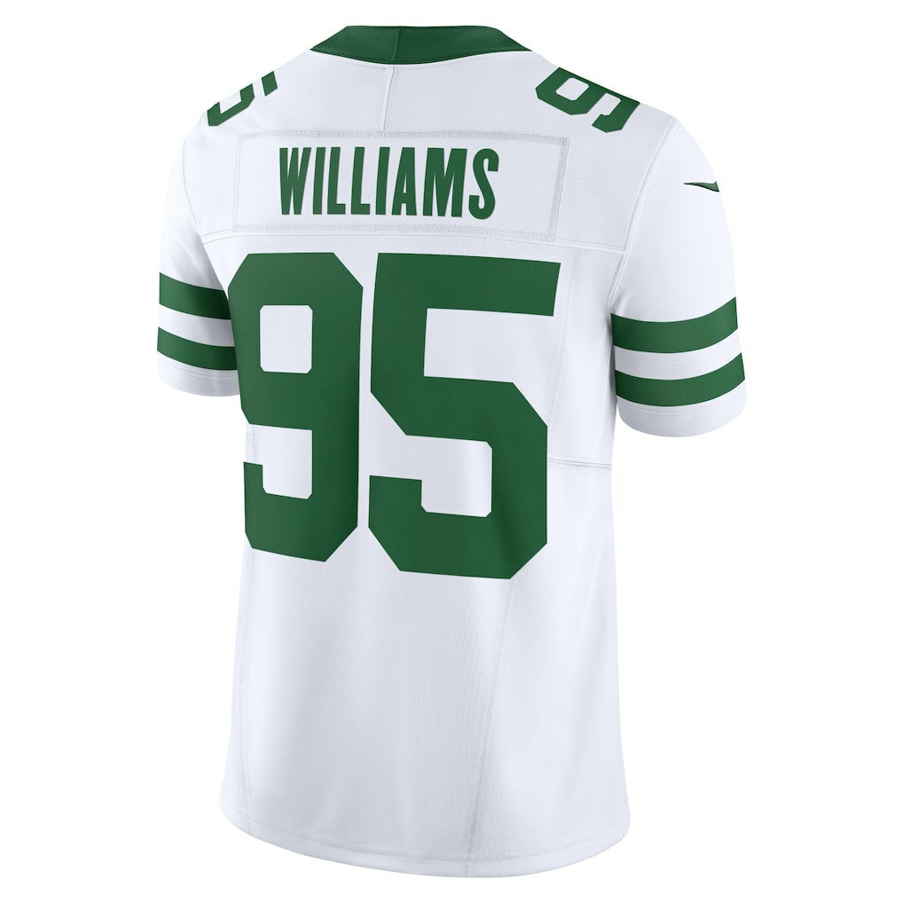 Quinnen Williams New York Jets Vapor F.U.S.E. Limited Jersey - Legacy White - Nike