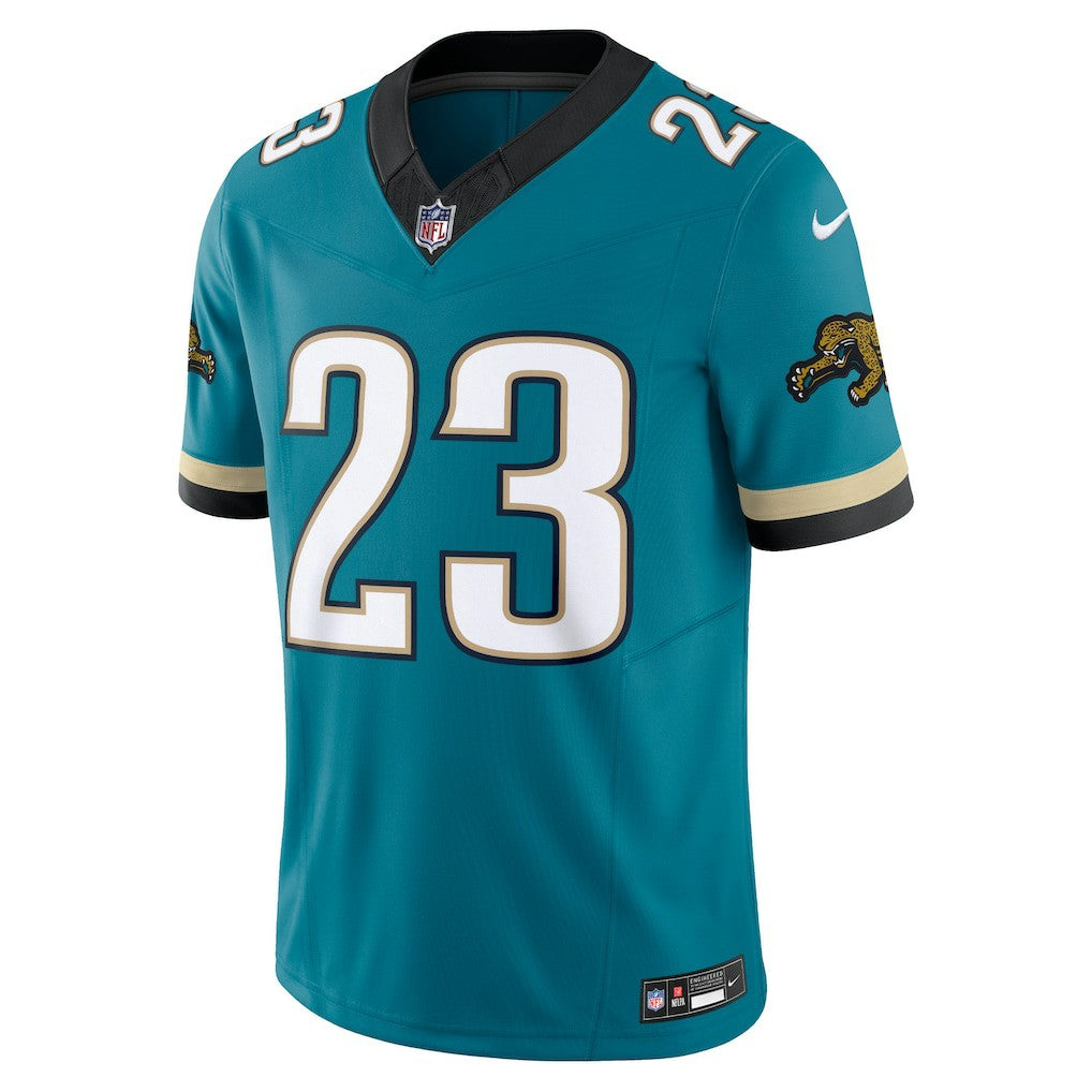 Foye Oluokun Jacksonville Jaguars Prowler Throwback Vapor F.U.S.E. Limited Jersey - Teal - Nike