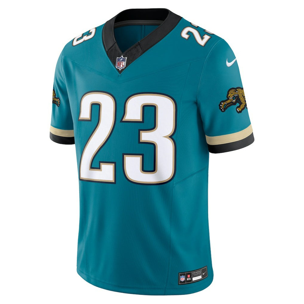 Foye Oluokun Jacksonville Jaguars Prowler Throwback Vapor F.U.S.E. Limited Jersey - Teal - Nike