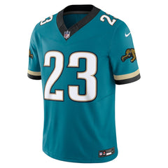 Foye Oluokun Jacksonville Jaguars Prowler Throwback Vapor F.U.S.E. Limited Jersey - Teal - Nike