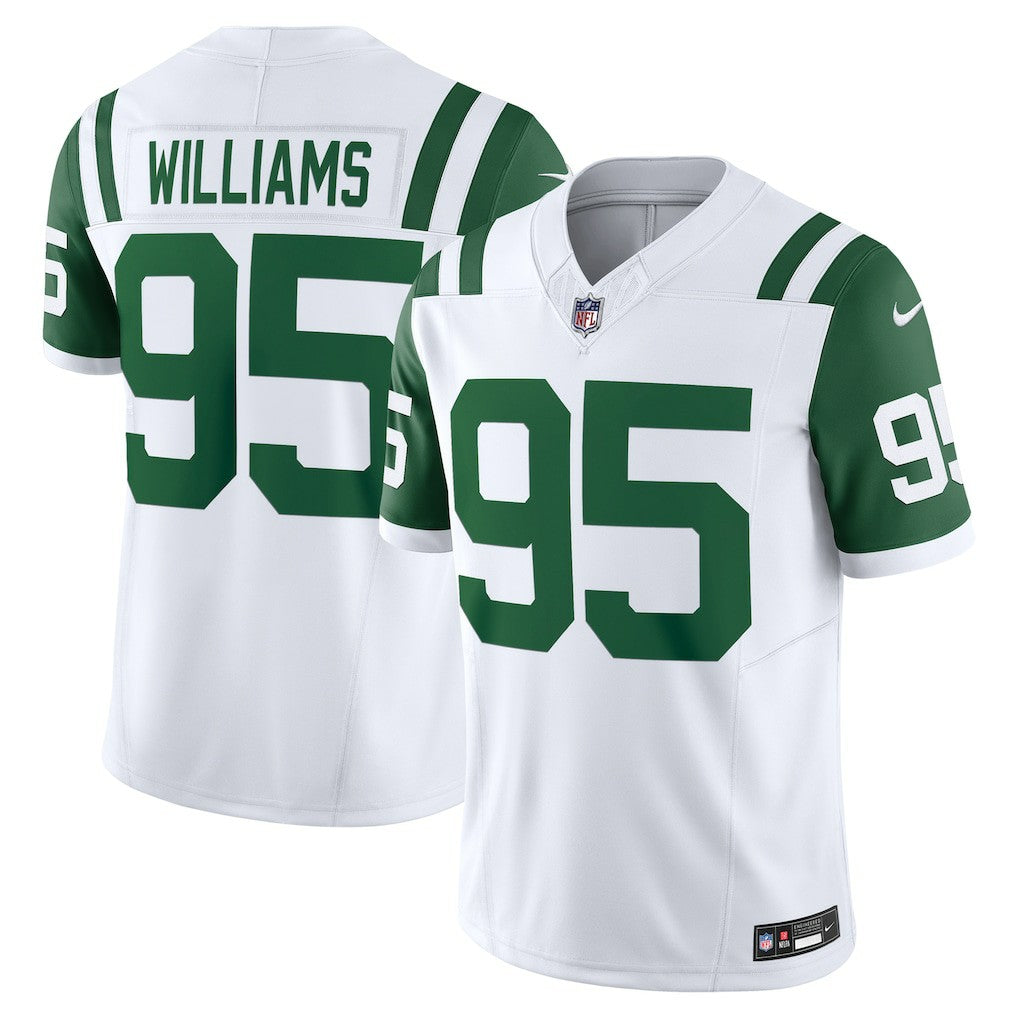 Quinnen Williams New York Jets Classic Alternate Vapor F.U.S.E. Limited Jersey - White - Nike