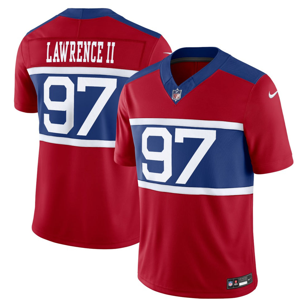 Dexter Lawrence II New York Giants Alternate Vapor F.U.S.E. Limited Jersey - Century Red - Nike