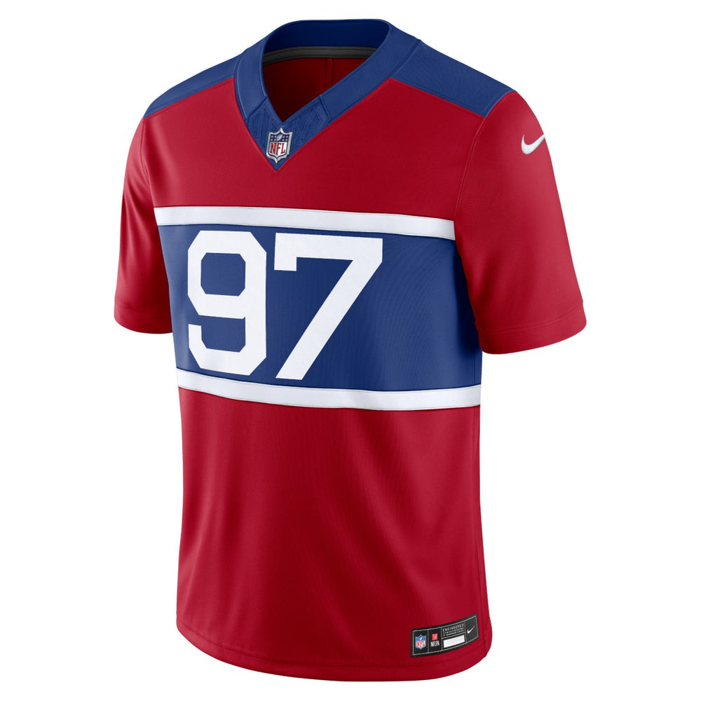 Dexter Lawrence II New York Giants Alternate Vapor F.U.S.E. Limited Jersey - Century Red - Nike