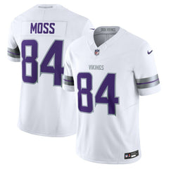 Randy Moss Minnesota Vikings Alternate Vapor F.U.S.E. Retired Player Limited Jersey - White - Nike