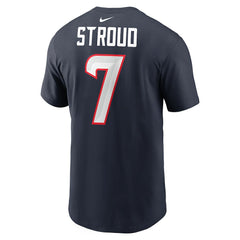 C.J. Stroud Houston Texans Player Name & Number T-Shirt - Navy - Nike