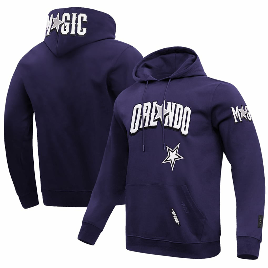 Orlando Magic Pro Standard 2023/24 City Edition Pullover Hoodie Navy