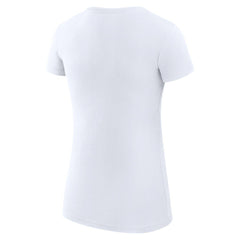 Indiana Pacers G-III 4Her by Carl Banks Women's Super-Slim Fit Lightweight Basketball Girls T-Shirt White