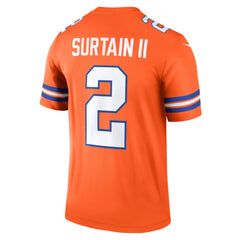 Patrick Surtain II Denver Broncos Legend Player Performance Top - Orange - Nike