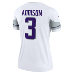 Jordan Addison Minnesota Vikings Women's Alternate Legend Player Performance Top - White - Nike