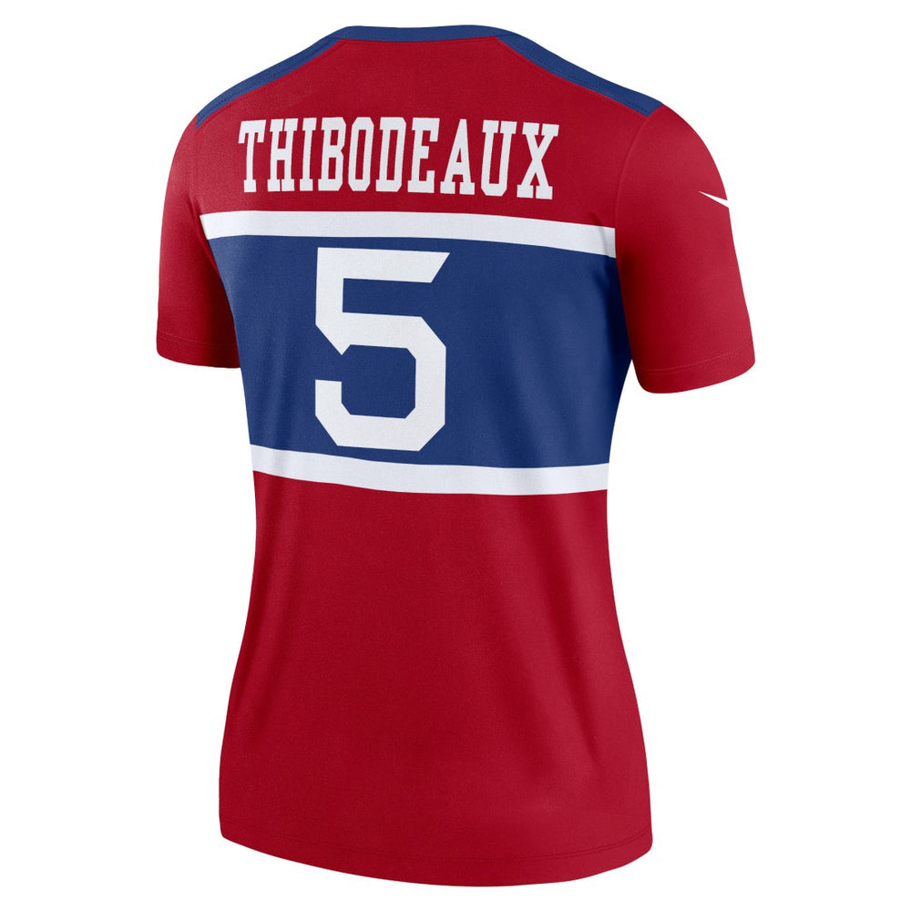 Kayvon Thibodeaux New York Giants Women's Alternate Legend Player Performance Top - Red - Nike