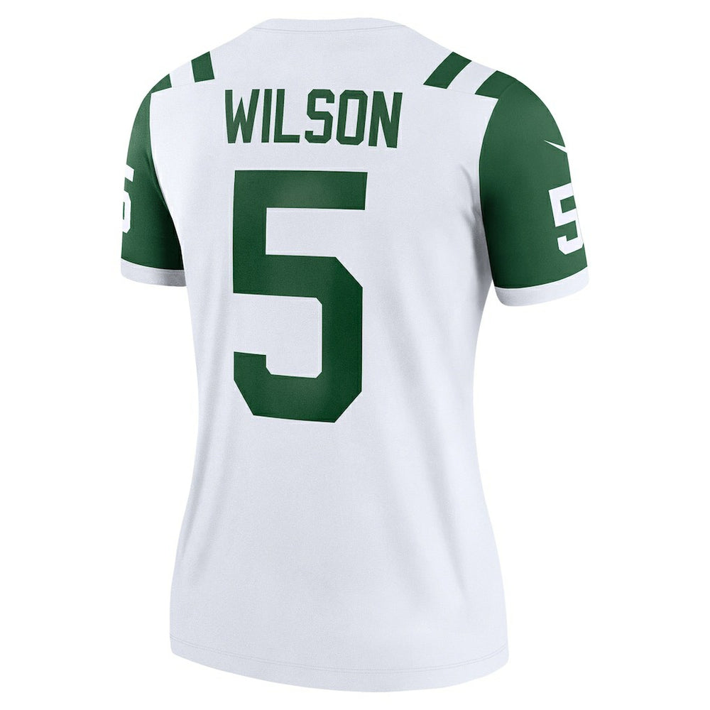 Garrett Wilson New York Jets Women's Alternate Legend Player Performance Top - Classic Alternate White - Nike