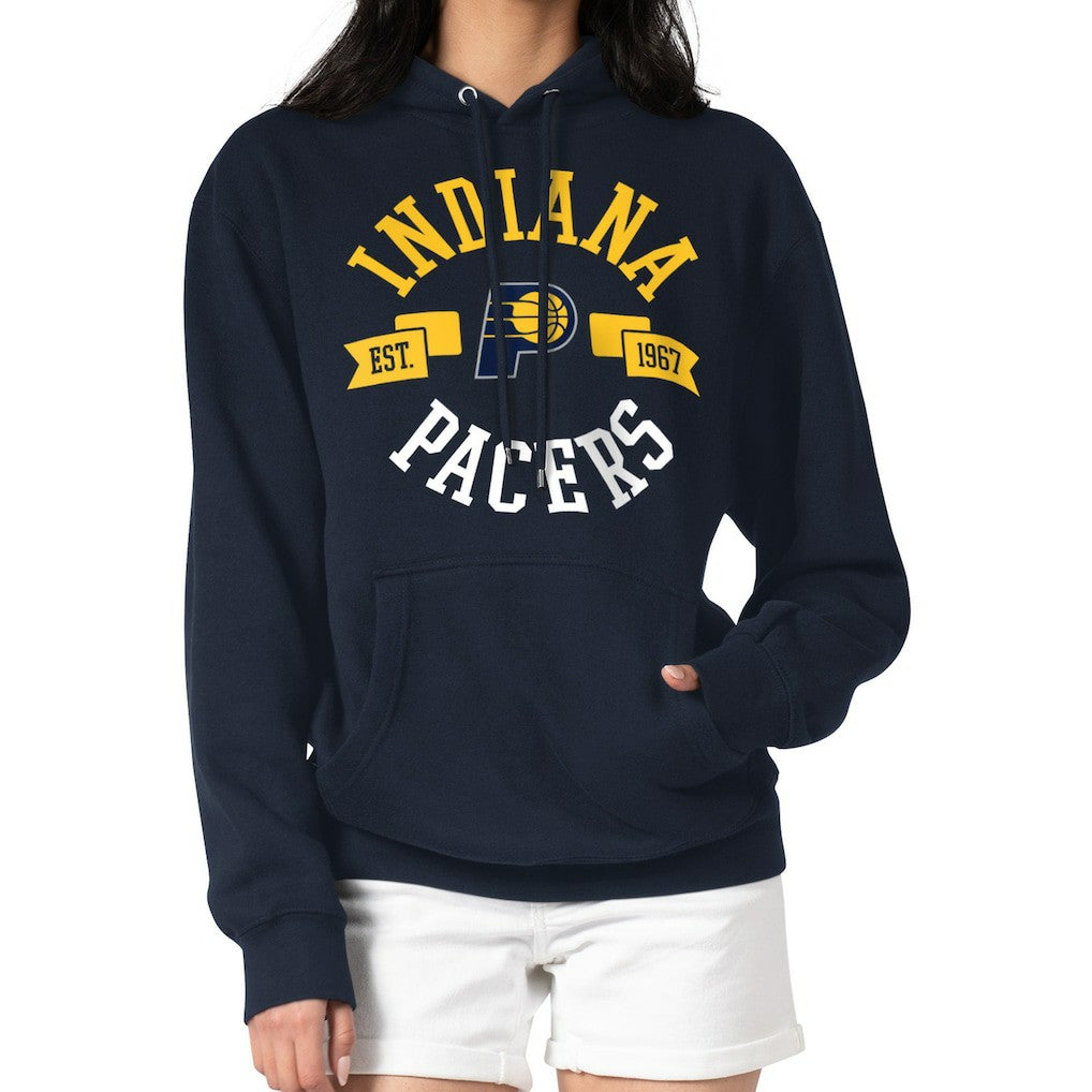Indiana Pacers G-III 4Her by Carl Banks Women's City Pullover Hoodie Navy