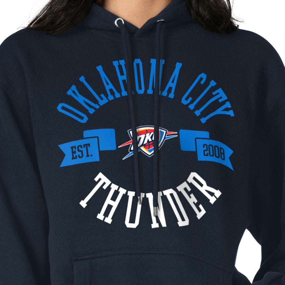 Oklahoma City Thunder G-III 4Her by Carl Banks Women's City Pullover Hoodie Navy