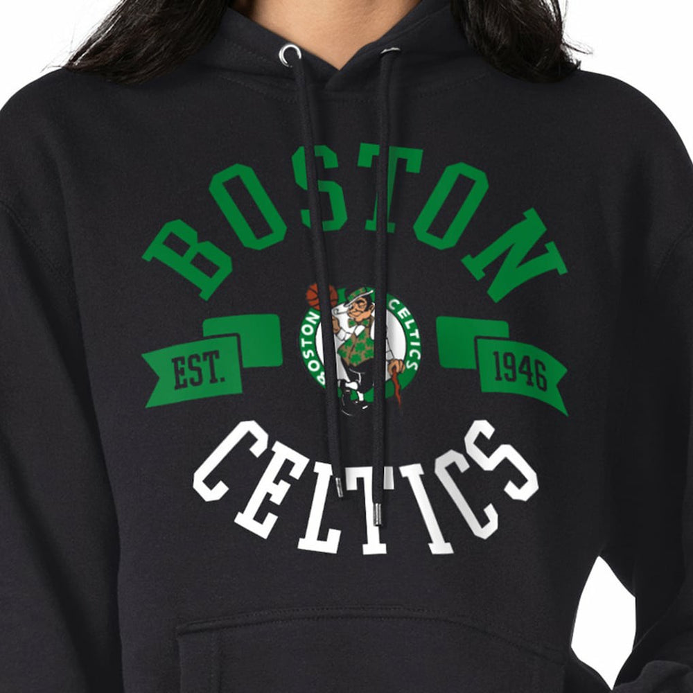 Boston Celtics G-III 4Her by Carl Banks Women's City Pullover Hoodie Black