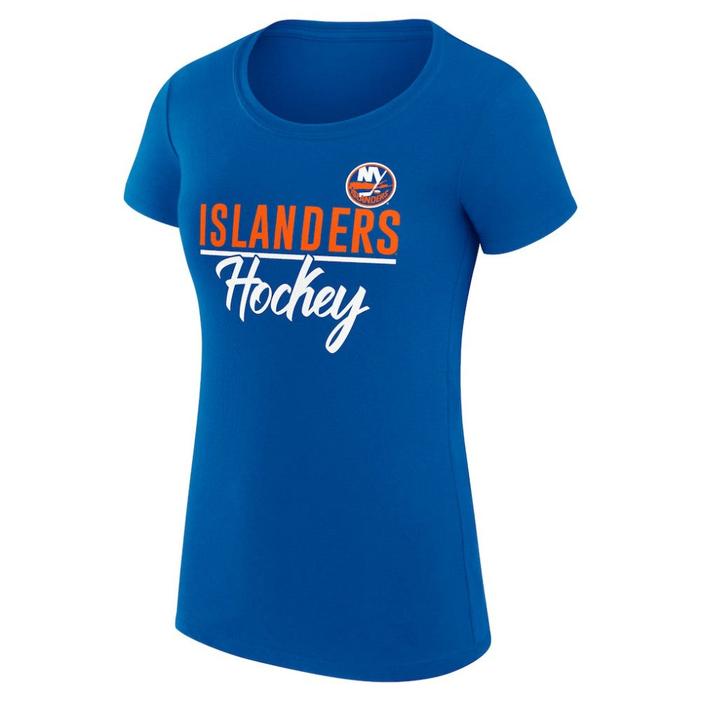 New York Islanders G-III 4Her by Carl Banks Women's Super-Slim Fit Lightweight Team Sport T-Shirt - Royal | NHL discount