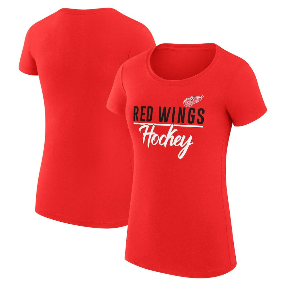Detroit Red Wings G-III 4Her by Carl Banks Women's Super-Slim Fit Lightweight Team Sport T-Shirt - Red | NHL on sale