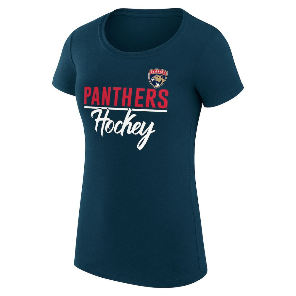 Florida Panthers G-III 4Her by Carl Banks Women's Super-Slim Fit Lightweight Team Sport T-Shirt - Navy | NHL near me