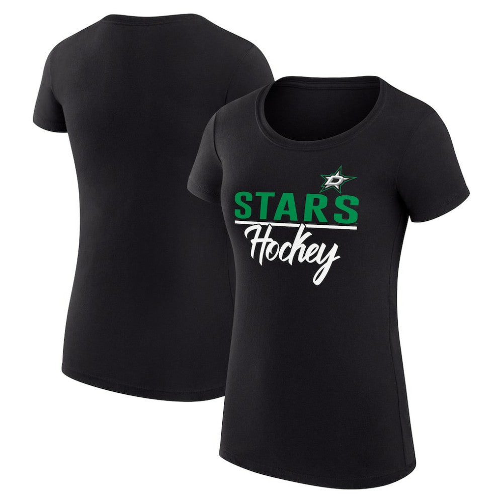 Dallas Stars G-III 4Her by Carl Banks Women's Super-Slim Fit Lightweight Team Sport T-Shirt - Black | NHL discount