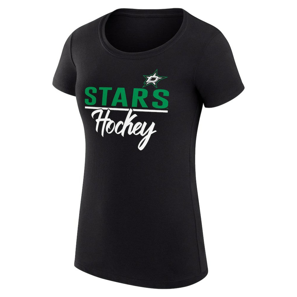 Dallas Stars G-III 4Her by Carl Banks Women's Super-Slim Fit Lightweight Team Sport T-Shirt - Black | NHL discount