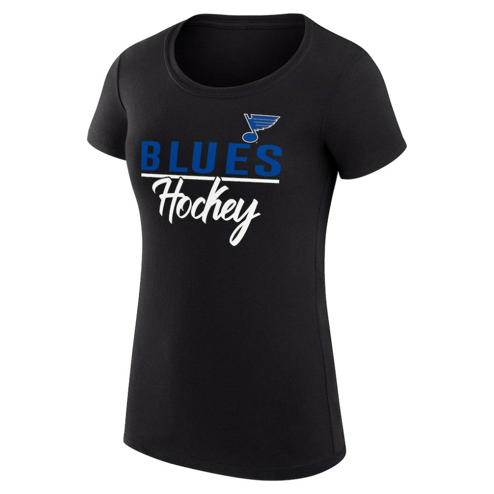 St. Louis Blues G-III 4Her by Carl Banks Women's Super-Slim Fit Lightweight Team Sport T-Shirt - Black | NHL sale