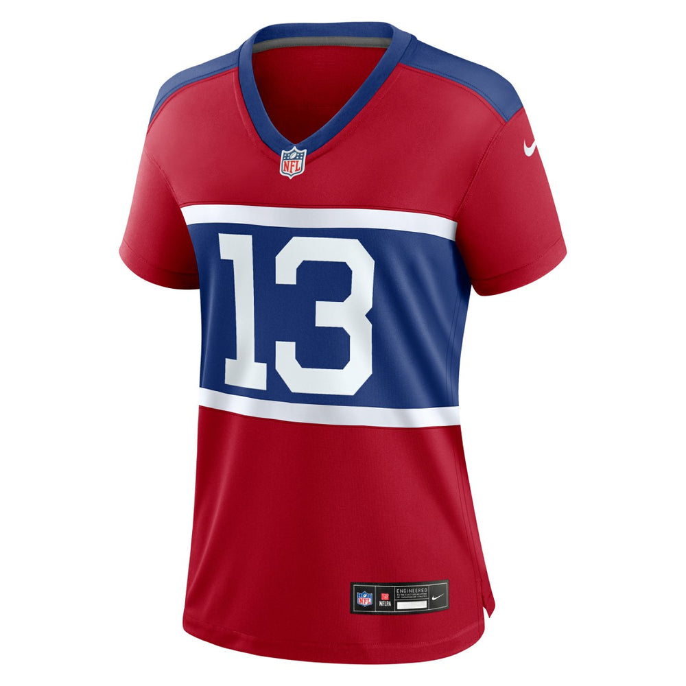 Jalin Hyatt New York Giants Women's Alternate Player Game Jersey - Century Red - Nike
