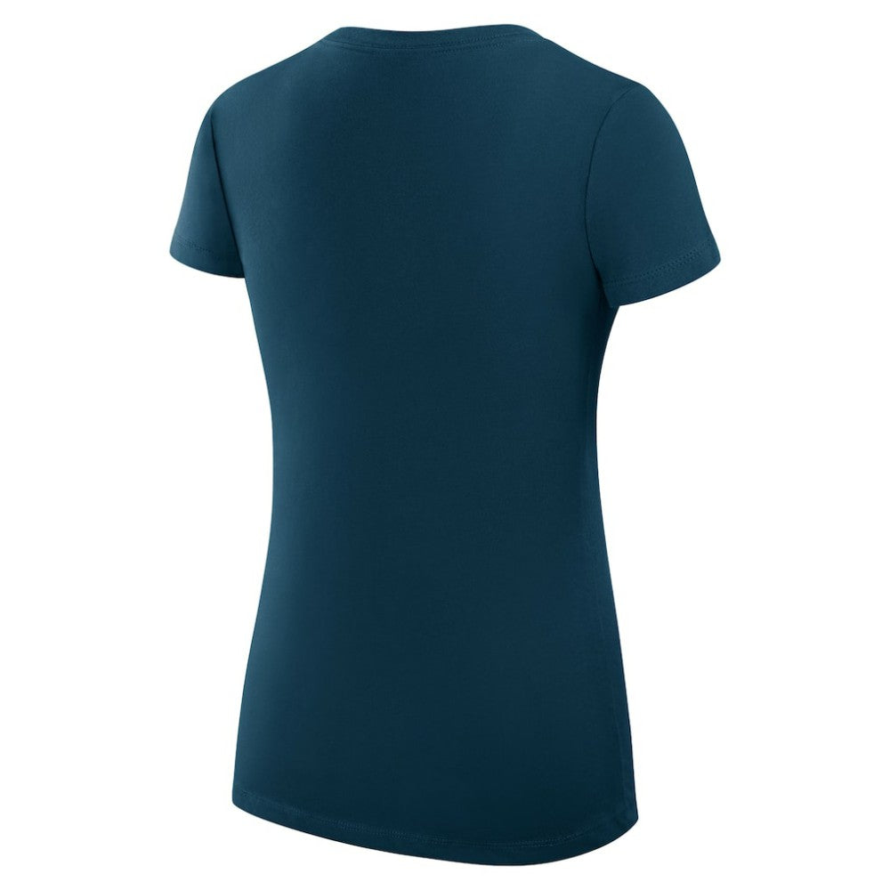 Columbus Blue Jackets G-III 4Her by Carl Banks Women's Super-Slim Fit Lightweight Graphic T-Shirt - Navy | NHL on sale