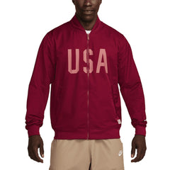 Nike - USMNT Woven Bomber Full-Zip Jacket - Red