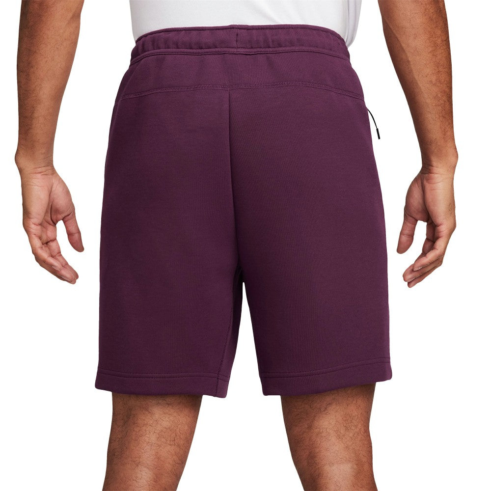 Nike - Paris Saint-Germain 2024/25 Tech Fleece Shorts - Burgundy