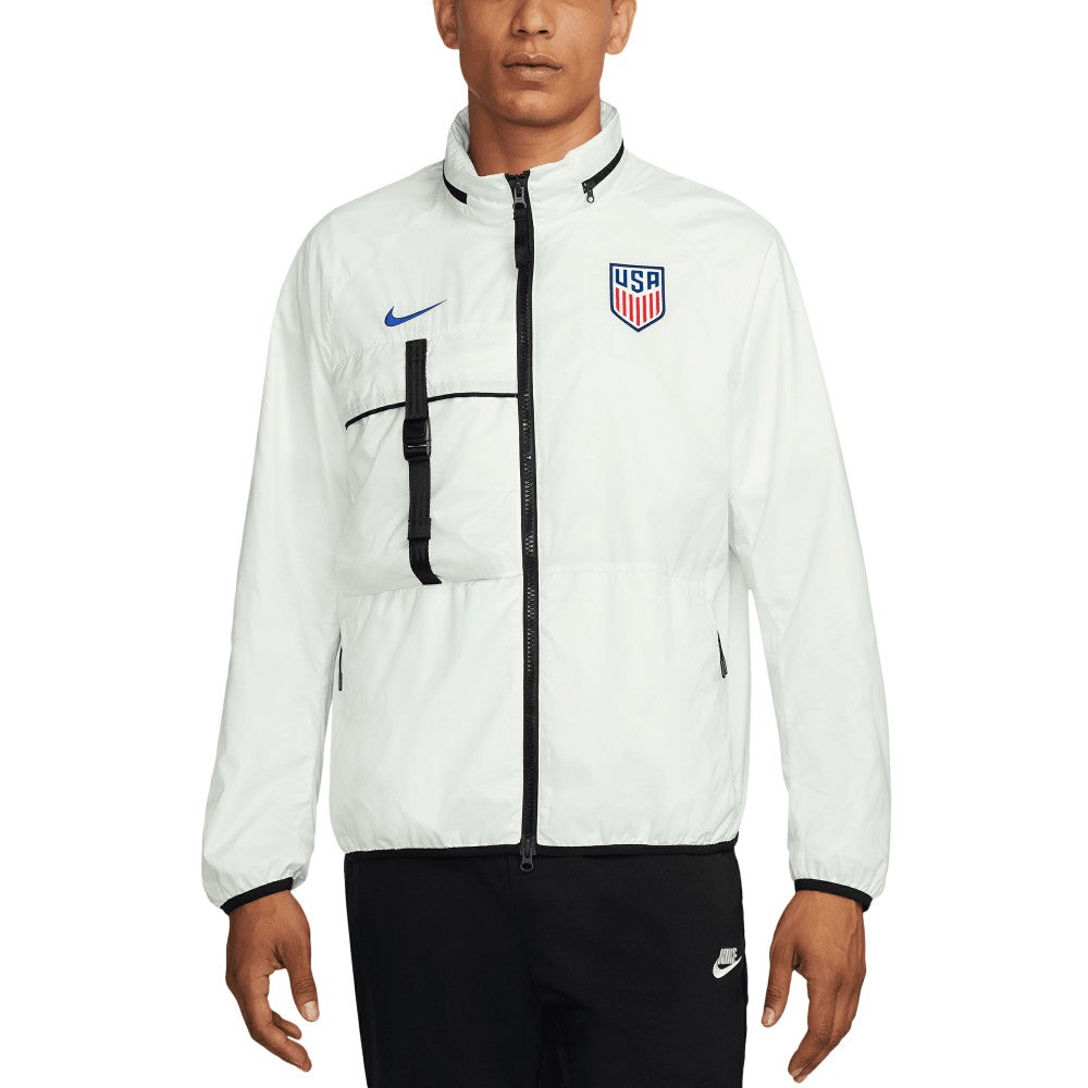 Nike - USMNT 2024 Halo Anthem Full-Zip Jacket - White